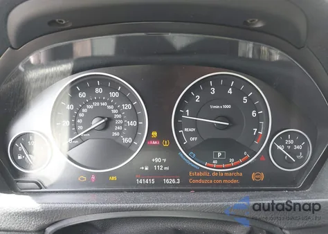 2017 BMW 320I z USA, uszkodzony, nr VIN WBA8E1G51HNU15271